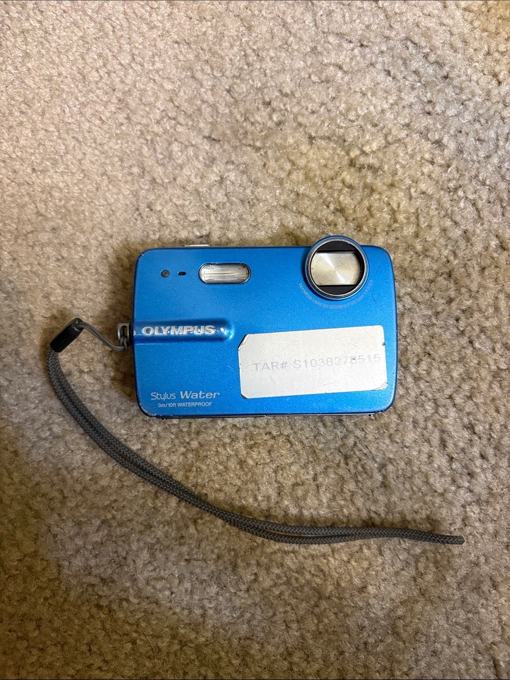 Olympus Stylus Water Compact Digital Camera - Blue